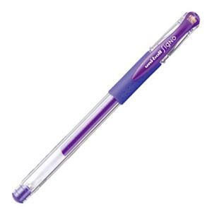（まとめ） 三菱鉛筆 ゲルインクボールペン ユニボール シグノ 極細 0.38mm 紫 UM151.12 1本 【×40セット】
