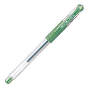 （まとめ） 三菱鉛筆 ゲルインクボールペン ユニボール シグノ 極細 0.38mm 緑 UM151.6 1本 【×40セット】