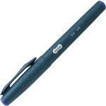 （まとめ） TANOSEE 水性サインペン 0.4 青 1本 【×60セット】