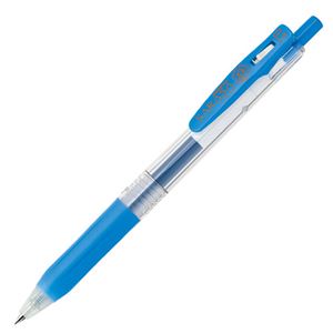（まとめ） ゼブラ ゲルインクボールペン サラサクリップ 0.3mm ペールブルー JJH15-PB 1本 【×60セット】