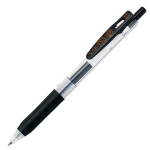 （まとめ） ゼブラ ゲルインクボールペン サラサクリップ 0.3mm 黒 JJH15-BK 1本 【×60セット】