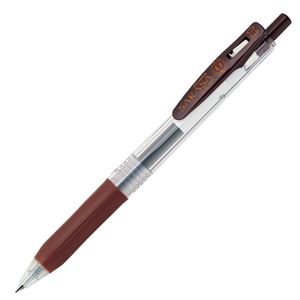 （まとめ） ゼブラ ゲルインクボールペン サラサクリップ 0.3mm 茶 JJH15-E 1本 【×60セット】