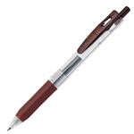 （まとめ） ゼブラ ゲルインクボールペン サラサクリップ 0.3mm 茶 JJH15-E 1本 【×60セット】