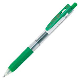 （まとめ） ゼブラ ゲルインクボールペン サラサクリップ 0.3mm 緑 JJH15-G 1本 【×60セット】