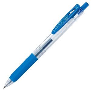 （まとめ） ゼブラ ゲルインクボールペン サラサクリップ 0.4mm コバルトブルー JJS15-COBL 1本 【×60セット】