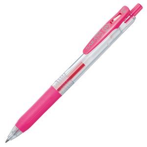 （まとめ） ゼブラ ゲルインクボールペン サラサクリップ 0.4mm ピンク JJS15-P 1本 【×60セット】