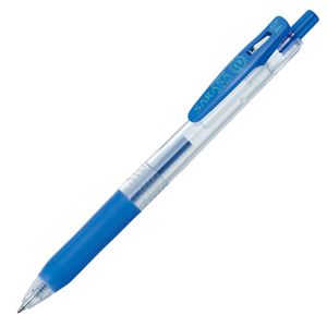 （まとめ） ゼブラ ゲルインクボールペン サラサクリップ 0.4mm ペールブルー JJS15-PB 1本 【×60セット】