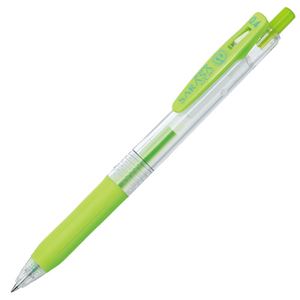 （まとめ） ゼブラ ゲルインクボールペン サラサクリップ 0.4mm ライトグリーン JJS15-LG 1本 【×60セット】