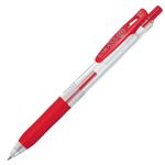 （まとめ） ゼブラ ゲルインクボールペン サラサクリップ 0.4mm 赤 JJS15-R 1本 【×60セット】