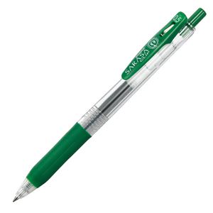 （まとめ） ゼブラ ゲルインクボールペン サラサクリップ 0.5mm ビリジアン JJ15-VIR 1本 【×60セット】