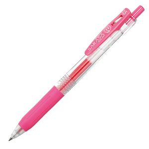 （まとめ） ゼブラ ゲルインクボールペン サラサクリップ 0.5mm ピンク JJ15-P 1本 【×60セット】