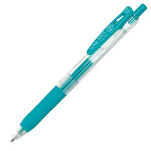 （まとめ） ゼブラ ゲルインクボールペン サラサクリップ 0.5mm ブルーグリーン JJ15-BG 1本 【×60セット】