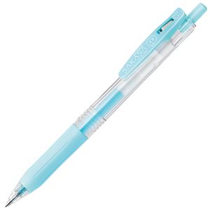 （まとめ） ゼブラ ゲルインクボールペン サラサクリップ 0.5mm ミルクブルー JJ15-MKBL 1本 【×60セット】