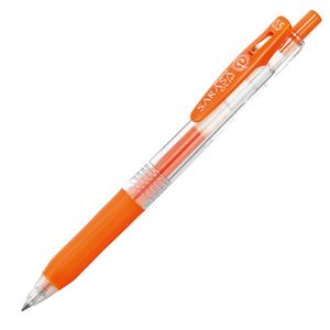 （まとめ） ゼブラ ゲルインクボールペン サラサクリップ 0.5mm レッドオレンジ JJ15-ROR 1本 【×60セット】