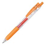 （まとめ） ゼブラ ゲルインクボールペン サラサクリップ 0.7mm オレンジ JJB15-OR 1本 【×60セット】