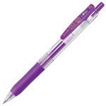 （まとめ） ゼブラ ゲルインクボールペン サラサクリップ 0.7mm 紫 JJB15-PU 1本 【×60セット】