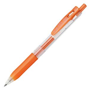 （まとめ） ゼブラ ゲルインクボールペン サラサクリップ 1.0mm シャイニーオレンジ JJE15-SOR 1本 【×60セット】