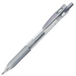 （まとめ） ゼブラ ゲルインクボールペン サラサクリップ 1.0mm 銀 JJE15-S 1本 【×60セット】