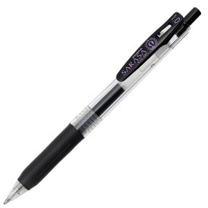 （まとめ） ゼブラ ゲルインクボールペン サラサクリップ 1.0mm 黒 JJE15-BK 1本 【×60セット】