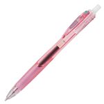 （まとめ） ゼブラ 油性ボールペン スラリ 0.5mm 黒 （軸色 ライトピンク） BNS11-LP 1本 【×60セット】
