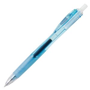 （まとめ） ゼブラ 油性ボールペン スラリ 0.5mm 黒 （軸色 ライトブルー） BNS11-LB 1本 【×60セット】