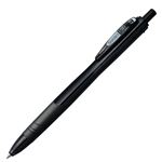 （まとめ） ゼブラ 油性ボールペン スラリ 0.7mm 黒 （軸色 ダークブラック） BN11-DBK 1本 【×60セット】