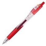 （まとめ） ゼブラ 油性ボールペン スラリ 1.0mm 赤 BNB11-R 1本 【×60セット】