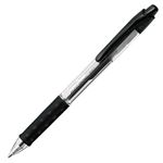（まとめ） ぺんてる 油性ボールペン スーパーぺんてる 0.7mm 黒 BK977-A 1本 【×60セット】