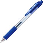 （まとめ） TANOSEE ノック式ゲルインクボールペン ニードルタイプ 0.3mm 青 1本 【×80セット】