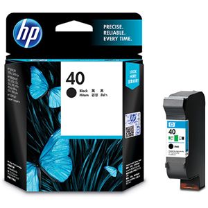 （まとめ） HP40 プリントカートリッジ 黒 顔料系 51640AA#007 1個 【×3セット】