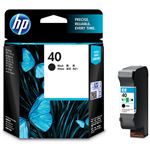 （まとめ） HP40 プリントカートリッジ 黒 顔料系 51640AA#007 1個 【×3セット】
