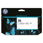 （まとめ） HP70 インクカートリッジ グロスエンハンサ 130ml 顔料系 C9459A 1個 【×3セット】