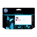 （まとめ） HP70 インクカートリッジ マゼンタ 130ml 顔料系 C9453A 1個 【×3セット】