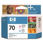 （まとめ） HP70 プリントヘッド ライトマゼンタ／ライトシアン C9405A 1個 【×3セット】