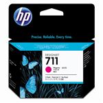 （まとめ） HP711 インクカートリッジ マゼンタ 29ml／個 染料系 CZ135A 1箱（3個） 【×3セット】
