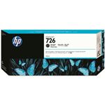 （まとめ） HP726 インクカートリッジ マットブラック 300ml 顔料系 CH575A 1個 【×3セット】