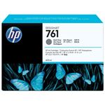 （まとめ） HP761 インクカートリッジ ダークグレー 400ml 染料系 CM996A 1個 【×3セット】