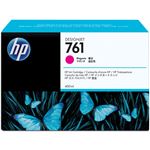（まとめ） HP761 インクカートリッジ マゼンタ 400ml 染料系 CM993A 1個 【×3セット】