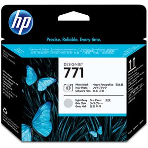 （まとめ） HP771 プリントヘッド フォトブラック／ライトグレー CE020A 1個 【×3セット】