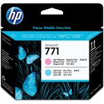 （まとめ） HP771 プリントヘッド ライトマゼンタ／ライトシアン CE019A 1個 【×3セット】