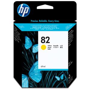 （まとめ） HP82 インクカートリッジ イエロー 染料系 C4913A 1個 【×3セット】