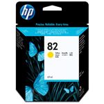 （まとめ） HP82 インクカートリッジ イエロー 染料系 C4913A 1個 【×3セット】