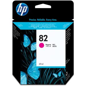 （まとめ） HP82 インクカートリッジ マゼンタ 染料系 C4912A 1個 【×3セット】