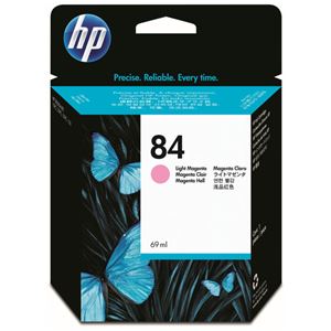 （まとめ） HP84 インクカートリッジ ライトマゼンタ 染料系 C5018A 1個 【×3セット】