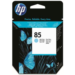 （まとめ） HP85 プリントヘッド ライトシアン C9423A 1個 【×3セット】