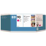 （まとめ） HP90 インクカートリッジ マゼンタ 400ml 染料系 C5063A 1個 【×3セット】