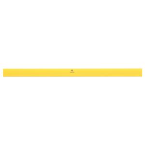 （まとめ） TANOSEE マグネットバー W310mm 黄 1本 【×15セット】