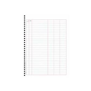 （まとめ） オービック 単票バインダー元帳 A4タテ 4124 1箱（1000枚） 【×2セット】