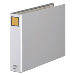 （まとめ） キングファイルG B4ヨコ 500枚収容 背幅66mm グレー 995EN 1冊 【×10セット】