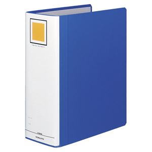 （まとめ） コクヨ チューブファイル（エコツインR） A4タテ 1000枚収容 背幅115mm 青 フ-RT6100B 1冊 【×10セット】